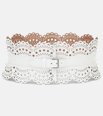 Cinturón corsé de piel | Alaïa