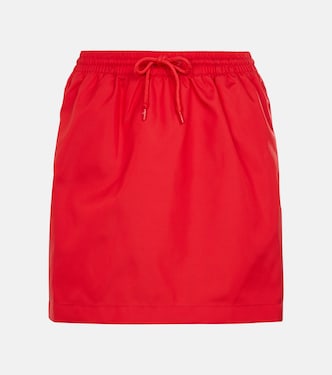 Minifalda de tiro alto ajustable | Wardrobe.NYC