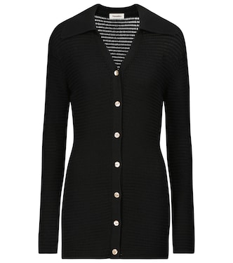 Evelyn cotton-blend cardigan | Nanushka