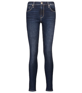 Farrah high-rise skinny jeans | AG Jeans