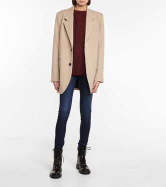 Farrah high-rise skinny jeans | AG Jeans