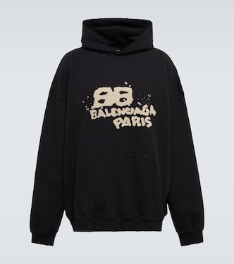 Sudadera de algodón con capucha | Balenciaga