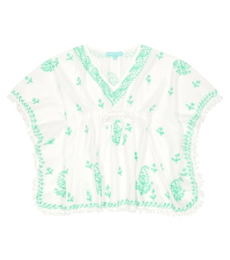 Baby Sharize embroidered kaftan dress | Melissa Odabash Kids