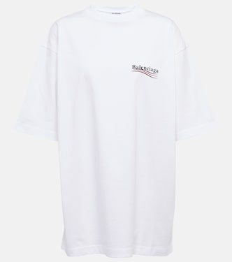 T-Shirt Political Campaign aus Baumwolle | Balenciaga