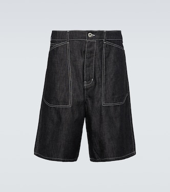 Shorts Sailor en denim bordados | Kenzo