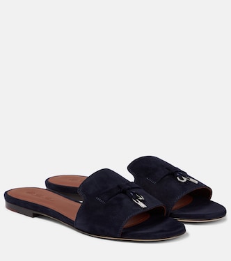 Sandali Summer Charms in suede | Loro Piana