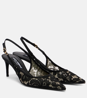 Lace slingback pumps | Dolce&Gabbana
