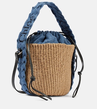 Secchiello Woody Small in rafia | Chloé
