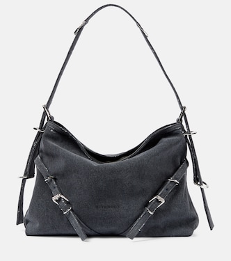 Schultertasche Voyou Medium aus Denim | Givenchy
