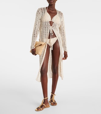 Cardigan in crochet di cotone | Anna Kosturova