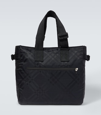 Burberry Check提花托特包 | Burberry