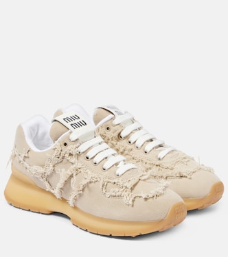 Sneakers aus Denim | Miu Miu