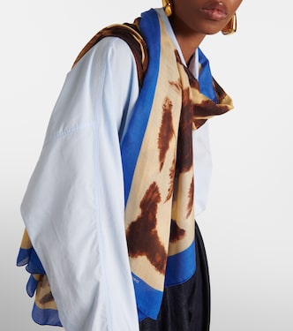 Foulard con stampa | Dries Van Noten