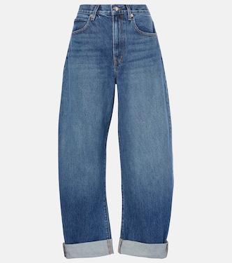 The Bubble barrel-leg jeans | Frame