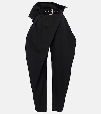 High-Rise-Hose aus Wolle | JW Anderson