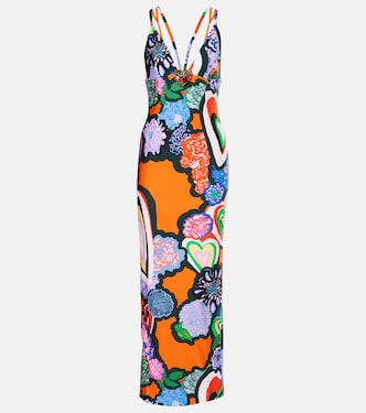 Bedrucktes Maxikleid | Area