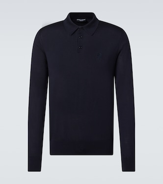 Polohemd aus Seide | Dolce&Gabbana