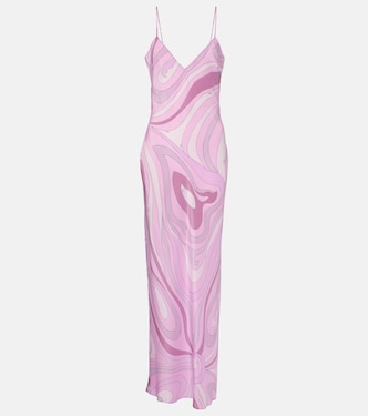 Robe Marmo aus Crêpe de Chine aus Seide | Pucci