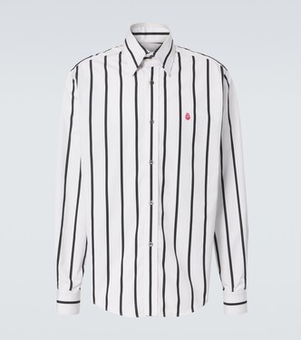 Hemd Skull aus Baumwollpopeline | McQueen