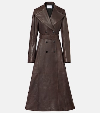 Leather coat | Alaïa
