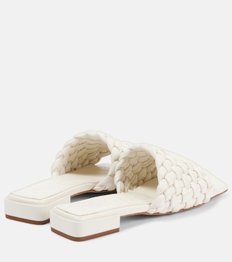Aster woven leather slides | Souliers Martinez