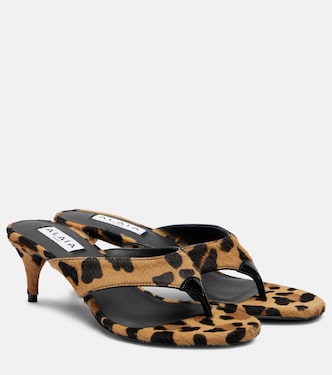 Sandalen Infradito 55 aus Kalbshaar | Alaïa