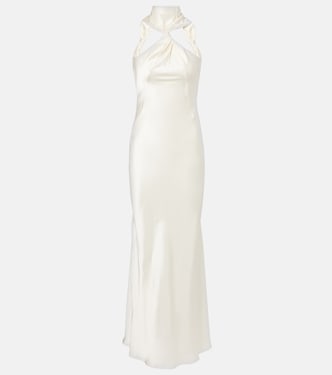 Robe aus Satin | The Attico