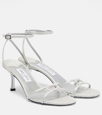 Leo 65 leather sandals | Jimmy Choo