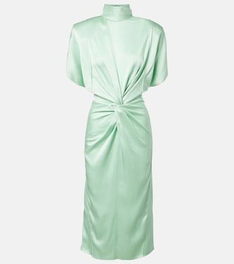 Satin midi dress | Stella McCartney