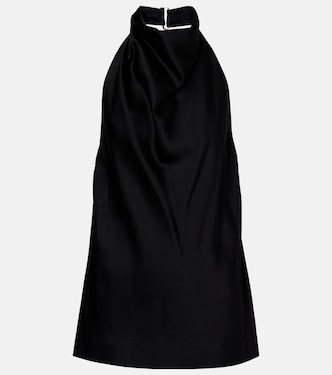 Halterneck satin top | Stella McCartney