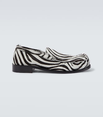 Mocassins en cuir façon poulain | Dries Van Noten