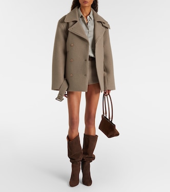 Scothern virgin wool peacoat | The Frankie Shop