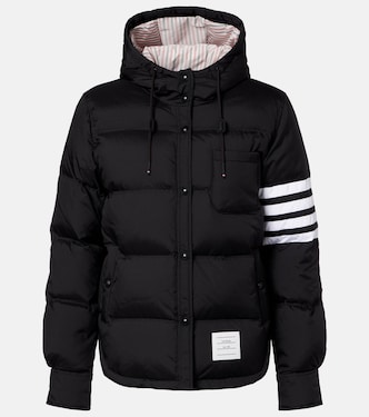 Veste doudoune 4-Bar à capuche | Thom Browne