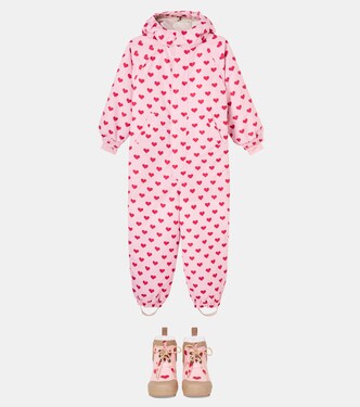 Nohr hooded printed snowsuit | Konges Sløjd