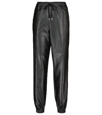 Kira faux leather sweatpants | Stella McCartney