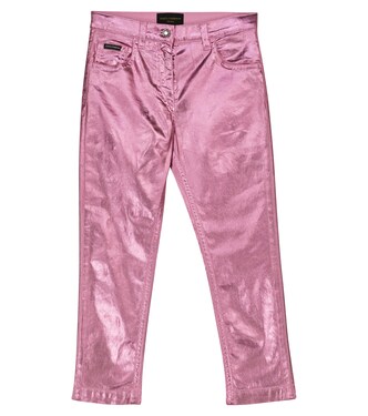 Jean en coton enduit | Dolce&Gabbana Kids