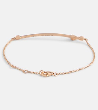Bracelet Serti Sur Vide en or rose 18 ct et diamant | Repossi