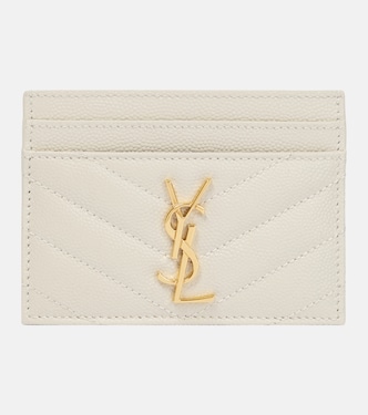 Portacarte Monogram in pelle | Saint Laurent