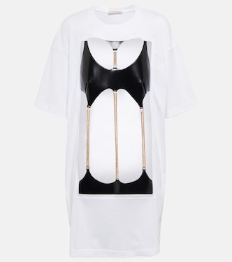 Embellished cotton T-shirt | Christopher Kane