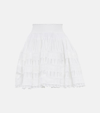Crinoline pleated miniskirt | Alaïa