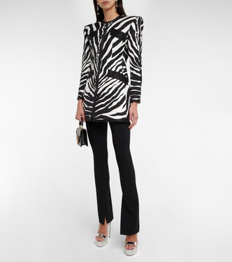 Zebra-print brocade jacket | Dolce&Gabbana