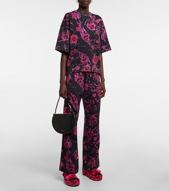 Printed cotton sweatpants | Dries Van Noten