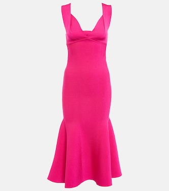 Robe midi asymétrique | Roland Mouret