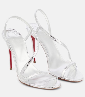 Sandali Rosalie in pelle metallizzata | Christian Louboutin