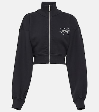 Bling Star cropped sweatshirt | Off-White
