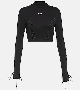Top cropped con logo | Off-White