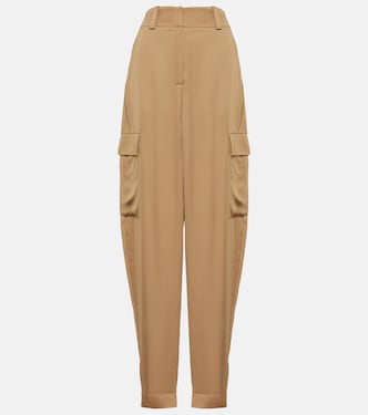 Pantalones Treveris tapered de tiro alto | Joseph