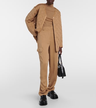 Pantalones Treveris tapered de tiro alto | Joseph