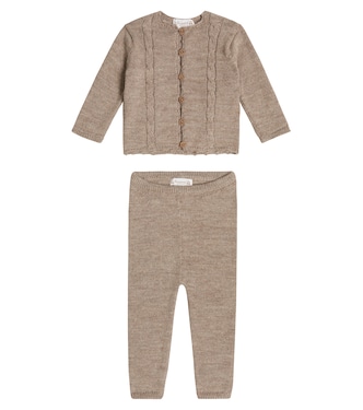 Baby - Cardigan e pantaloni Dangelou | Bonpoint