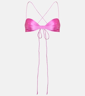 Bralette in charmeuse di seta | The Sei